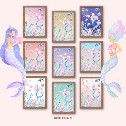 Mermaid - Digital Art Prints - Premium Printable from Hello, Uniques Planner - Shop now at Hello, Uniques Planner